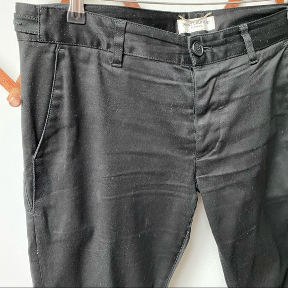 Saint Laurent Paris Button Fly Chino Pants - Picture 6 of 14